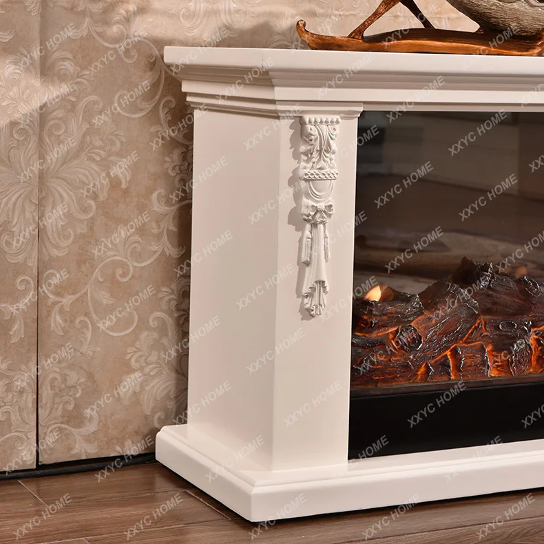 L1.8 meters simple simulation fire heating electric decorative cabinet, electric heating furnace core