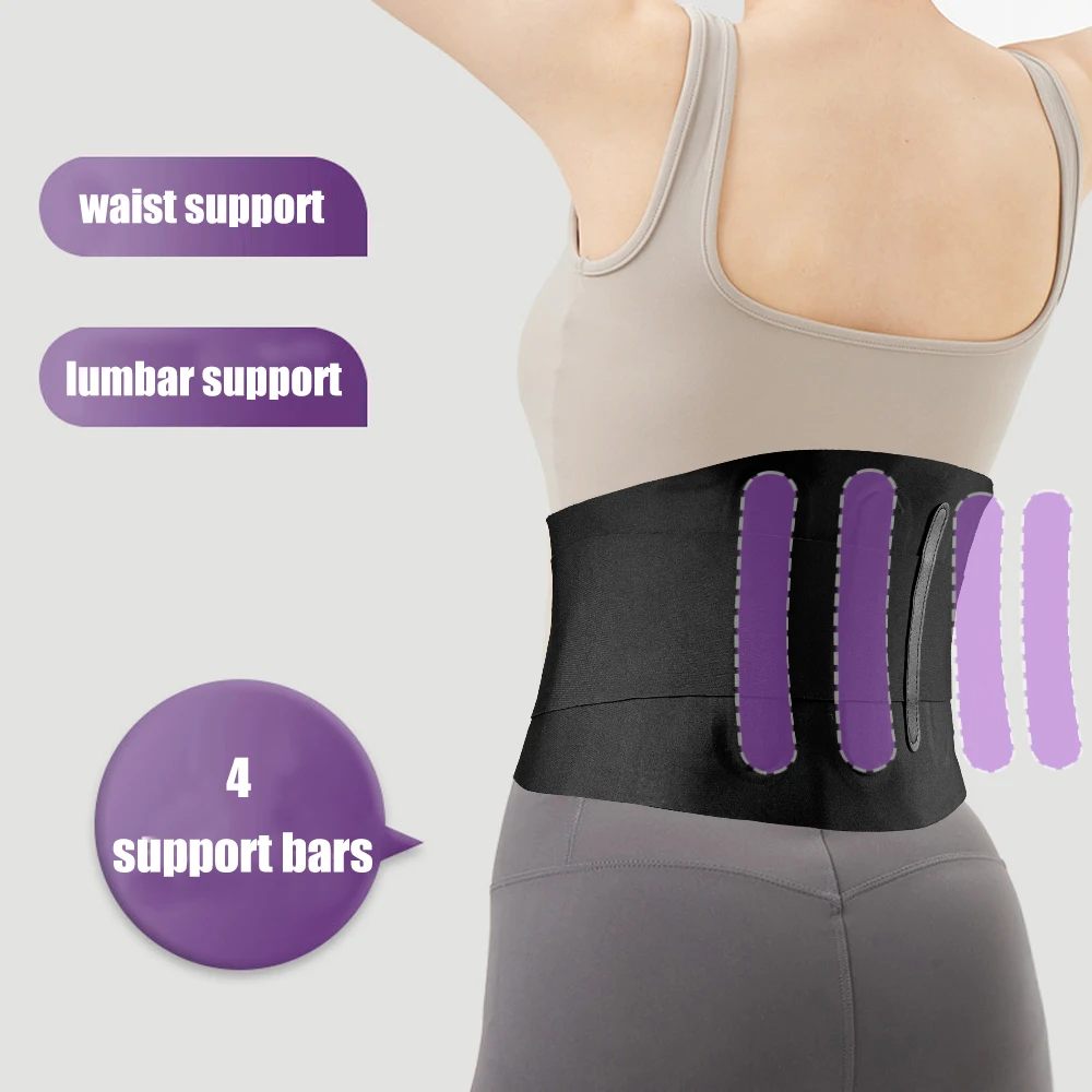 

Невидимый бандаж для спины для женщин — ультратонкая и легкая поясничная поддержка для комфорта в течение всего дня, облегчение боли в пояснице на работе, для дома