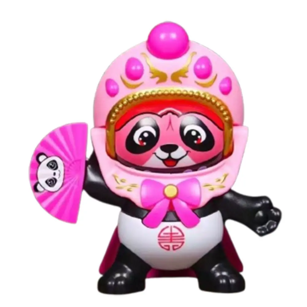 Face Change Sichuan Face Changing Doll Plastics Sichuan Opera Face Changing Panda Doll Chinese Style 4 Facial Face Changing Toy