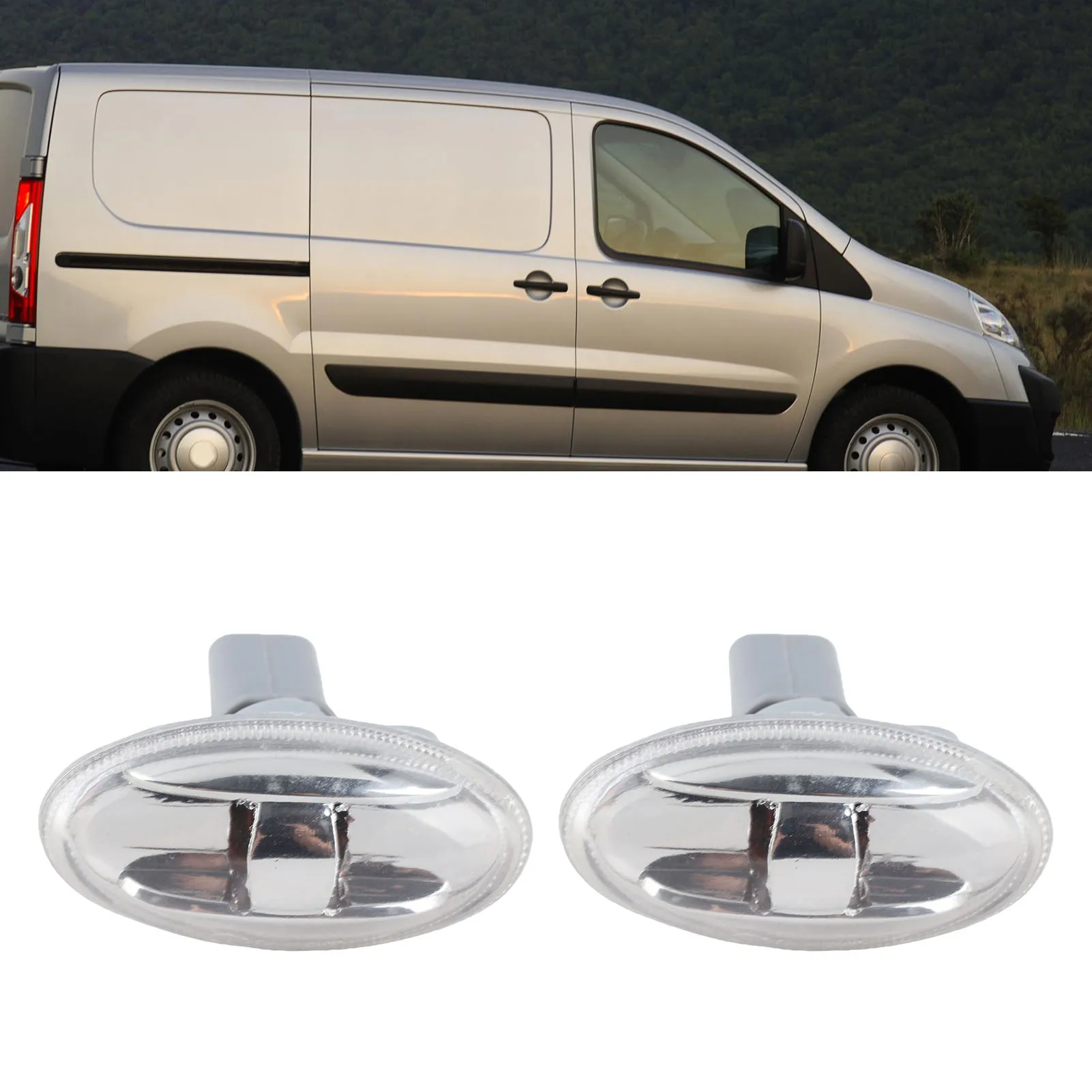 6325G3 Side Indicator Repeater Light 6325.G3 Side Marker Repeater Light Replacement for   C‑Crosser 12V
