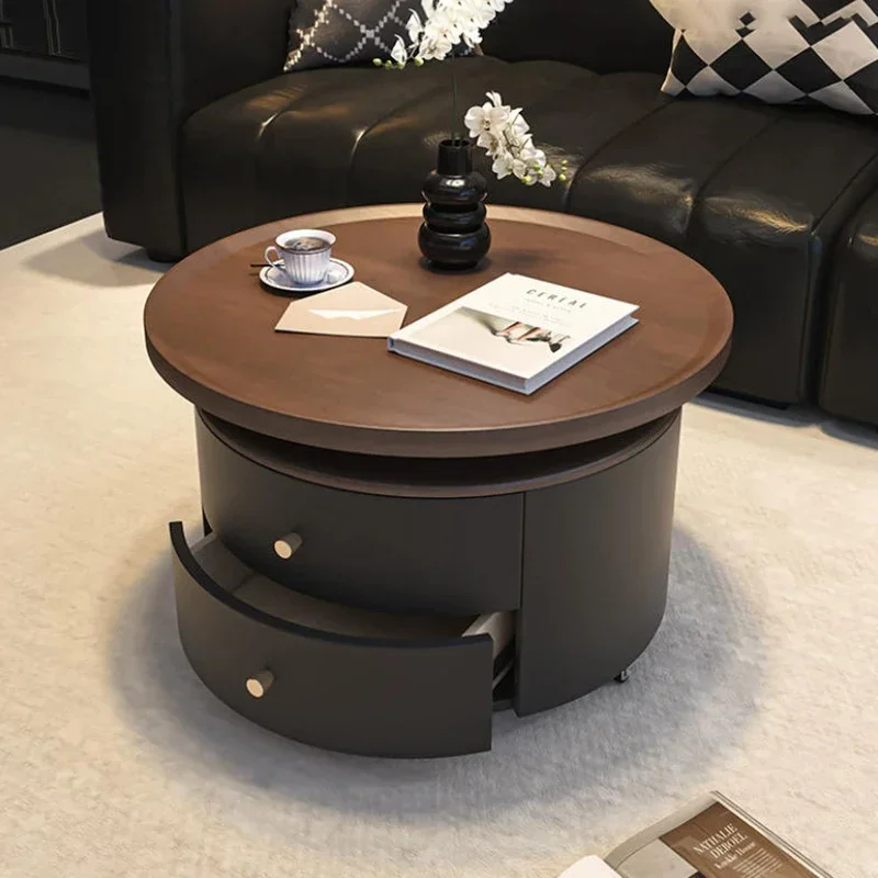 White Acrylic Living Coffee Table Modern Rustic Oak Marble Nesting Rectangular Coffee Table Mobili Per La Casa Hotel Furniture