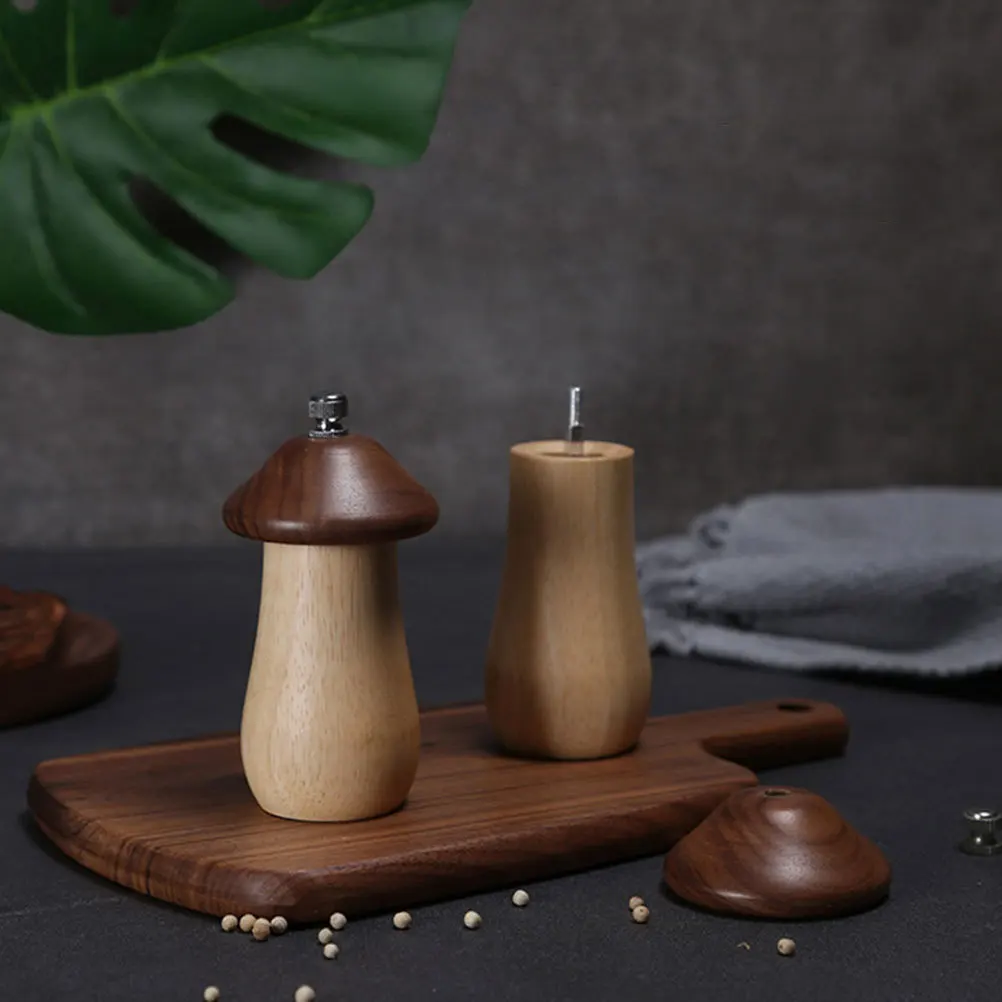 

Pepper Grinder Mill Refillable Manual Salt Pepper Crusher Kitchen Gadget Seasoning Shaker Tool For Spices Coffee Beans