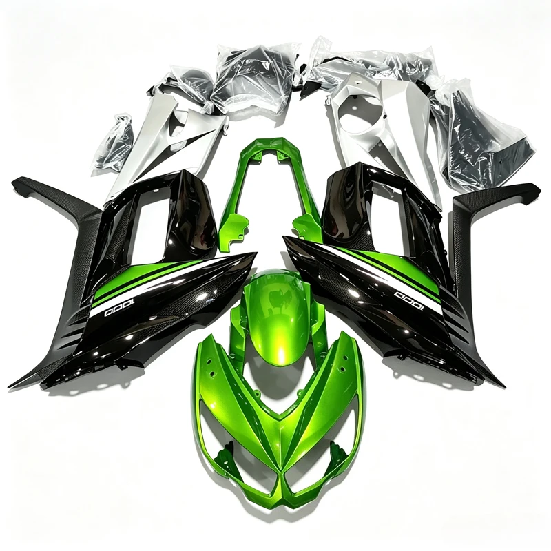 apply for Kawasaki Z1000SX Fairings Z 1000 SX Abs Fairing 2010 - 2014 SX with Bag EDITION Full Body Kits Pearl Green Black