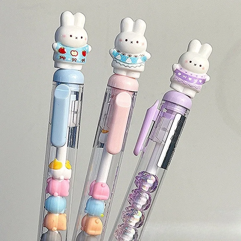 Cartoon Kawaii New Style Simple Gel Pen Large Capacity Good Looks 0.5 Student Office Workers Writing Smoothly Easy To Use Miffy