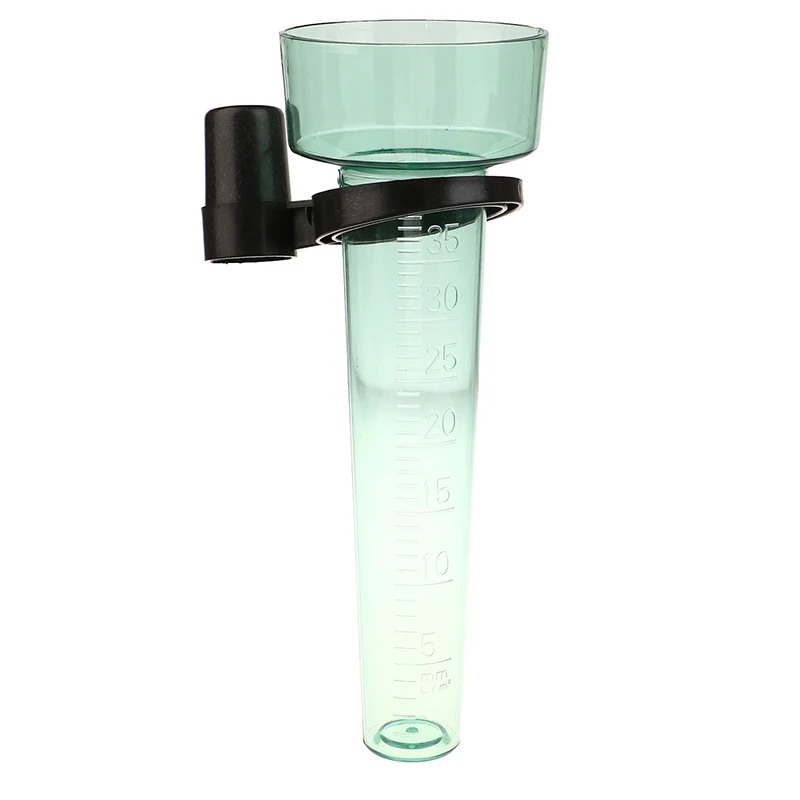 Outdoor Rain Gauge Measurement Cup 35mm Rainfall Resistant Measuring Cup for Garden Outdoor Yard Precipitation Gauge