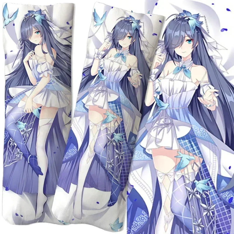 

Games MmiHoYo Kiana Kaslana Fu Hua Equal body hug body pillow pillowcase double-sided 3D printing DIY two-dimensional sexy gift