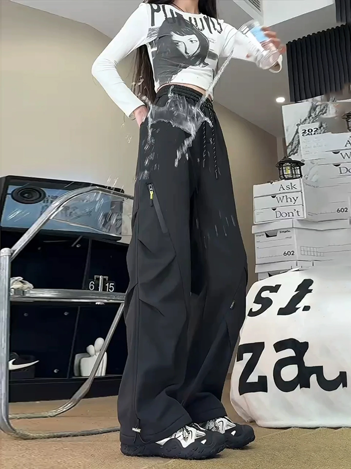 

Мужские зимние теплые брюки с флисовой подкладкой, мягкие, ветрозащитные, водонепроницаемые, для походов, работы на открытом воздухе, повседневные, прямого кроя