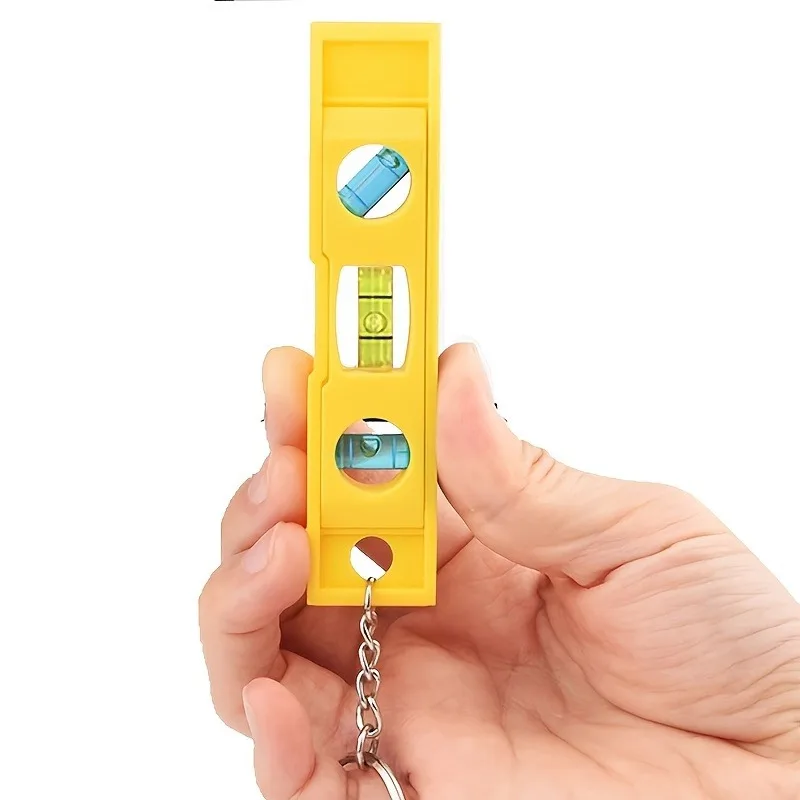 Portable Magnetic Hanging Chain Level Gauge, Torpedo Level Gauge with Bubble Level for Home Office, Outdoor Use