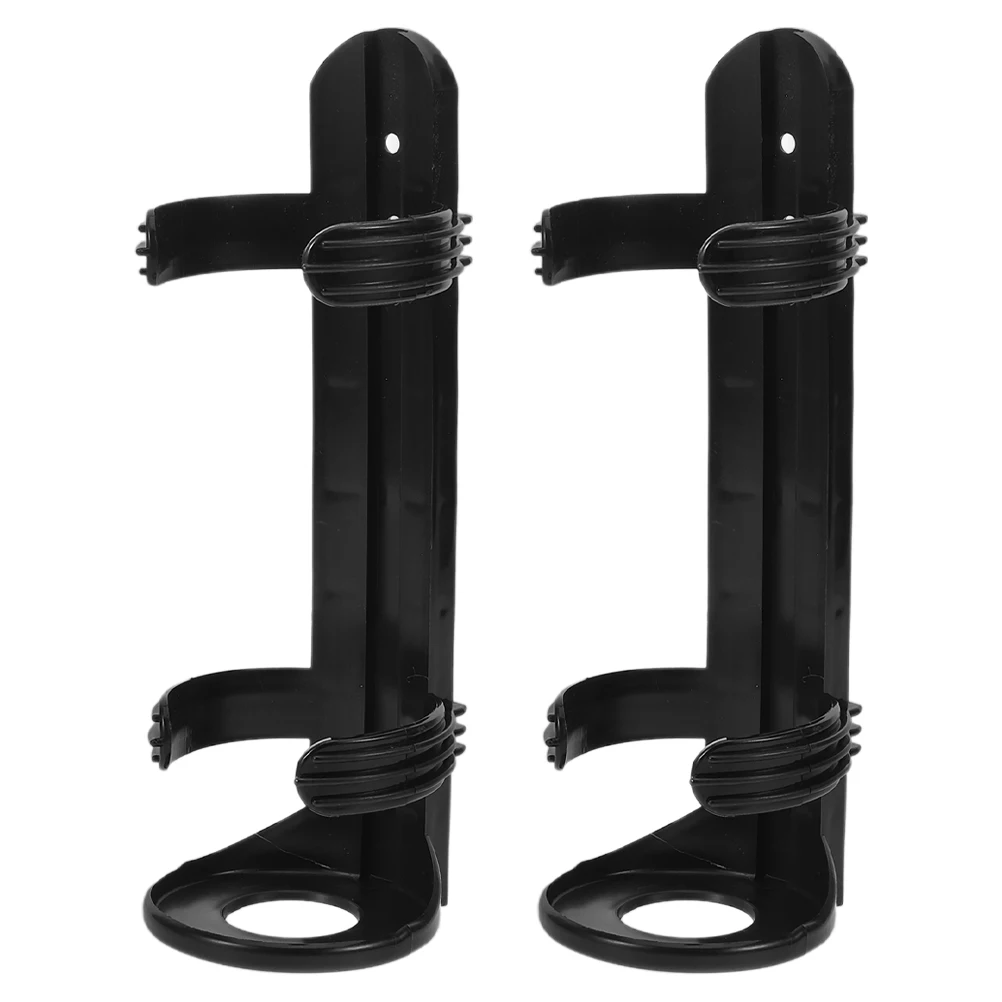 

2pcs Fire Extinguisher Bracket Holder Car Trunk Durable Plastic Installation Vehicle Kitchen Truck Marine Wall Floor Holders