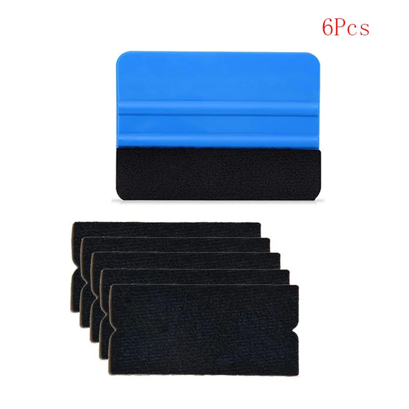 Auto Film Wrap Tool Kit Vinyl Spatel Vinyl Schraper Cutter Voor Voertuig Raam Tint Auto Accessoires Wikkel Gereedschap Rakel Set