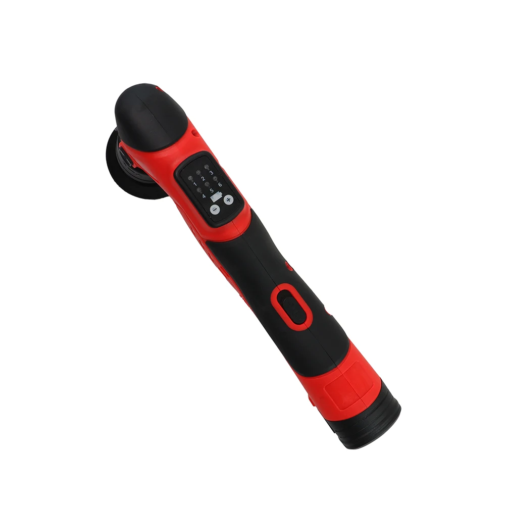 12V Cordless Dual Action Mini Polisher With 30mm/50mm/70mm Backing Pad And 32 Accessories