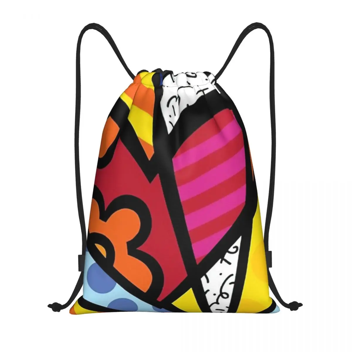 Borsa con coulisse borse portatili borsa da viaggio pieghevole Britto Anime Grocery Shopping borse a tracolla