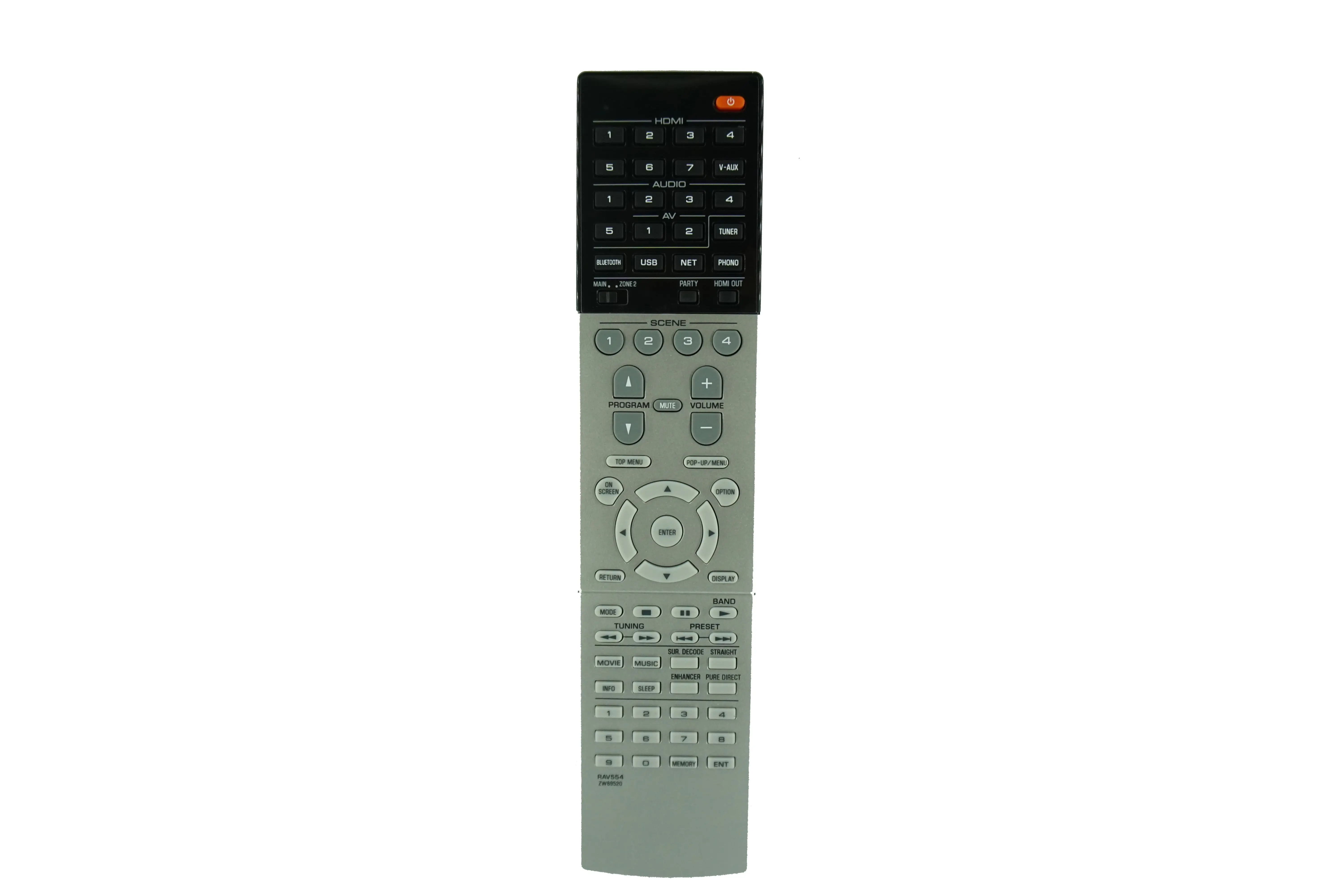 

Remote Control For Yamaha RAV547 RX-S602 ZQ56690 RX-S601 RX-S601D RAV548 ZR75940 audio Video AV A/V Receiver