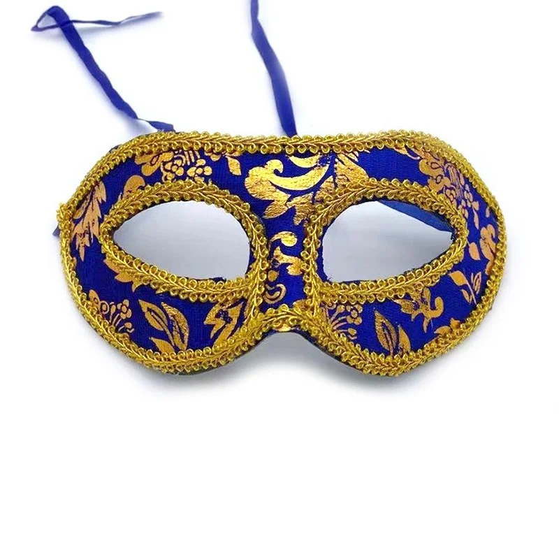 24pcs Unisex Venetian Masquerade Jazz Masks Vintage Flower Women Man Costume  Mardi Gras Carnival Party   Halloween