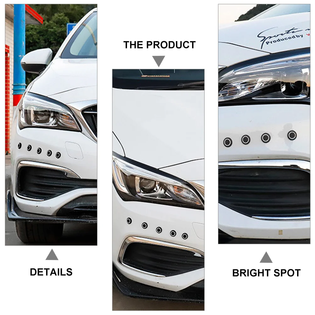 

20Pcs Universal Car Bumper Anti Scratch Pads Flexible Silicone Door Edge Guards No Trace Adhesive Auto Body Protection Car