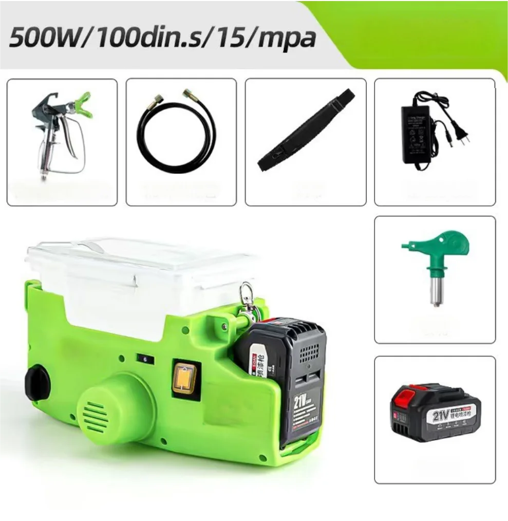 Portable 21v lithium battery backpack airless sprayer mini airless sprayer