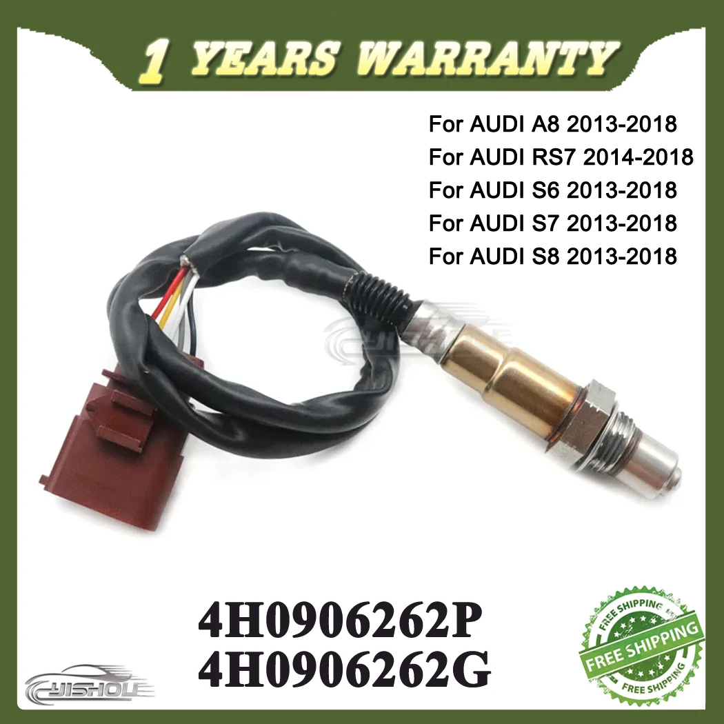 

4H0906262P Автомобильный передний датчик соотношения воздуха и топлива Лямбда O2 для AUDI A8 RS7 S6 S7 S8 4.0L 2013-2018 4H0906262G 234-5161