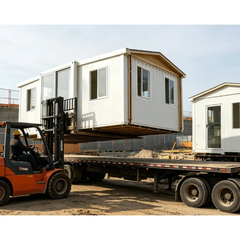 3 Bedroom Expandable Container House for Australia 40ft Prefab Foldable Home Luxury Steel Cabin Garden Tiny House