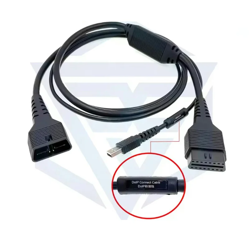 Original X431 Doip Cable Connector 16Pin Adaptor Work With Doip Protocol for Car DIOP