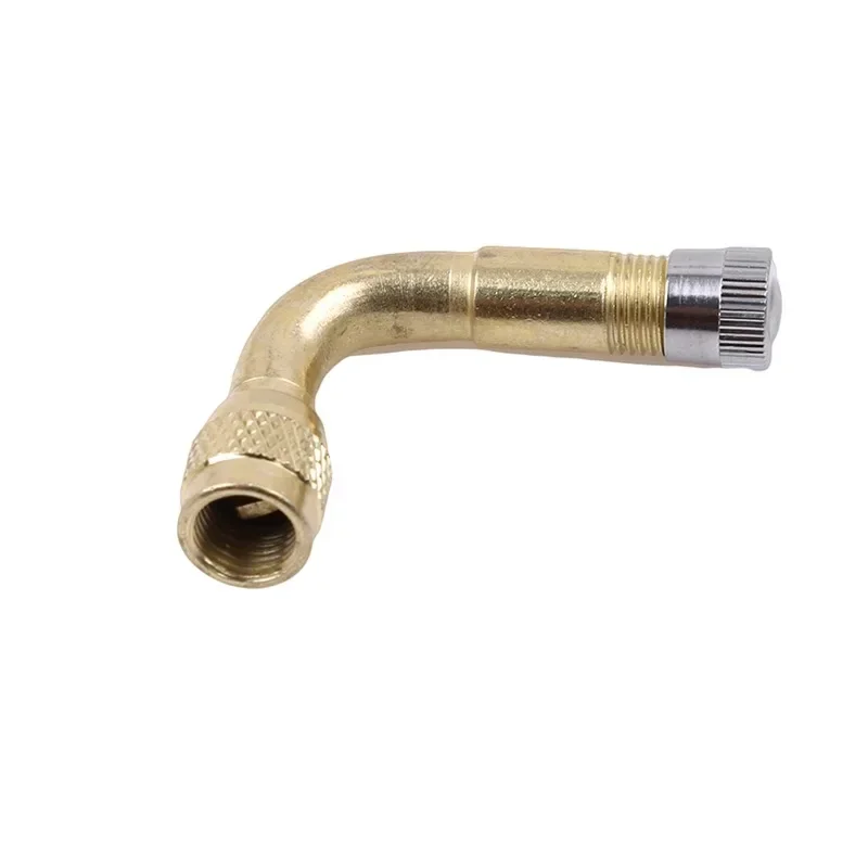 45/90 Degree Angle Brass Auto Motorcycle Valve Adaptor Tyre Inflatable Tube Extension Adapter