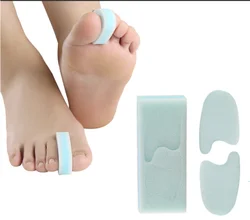 6Pcs=3Pairs Foam Sponge Bunion Toe Separator Fingers Spacers Toes Overlapping Prevent Corns Hammer Relief Relif Foot Care Tool