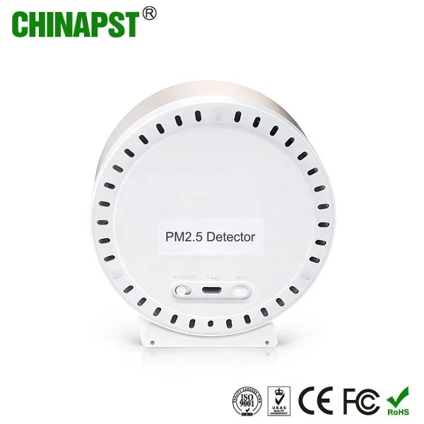 Detector de calidad del aire PM2.5, Monitor inteligente de contaminación del aire con WIFI, PST-HUA6-3P de temperatura y humedad