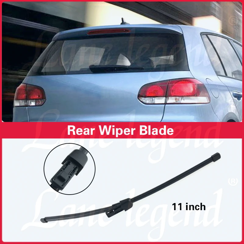 Car Wiper Blade Rear Back Window Windscreen Windshield Wiper Auto Accessories For VW Volkswagen Golf 6 Hatchback 2009-2013 11