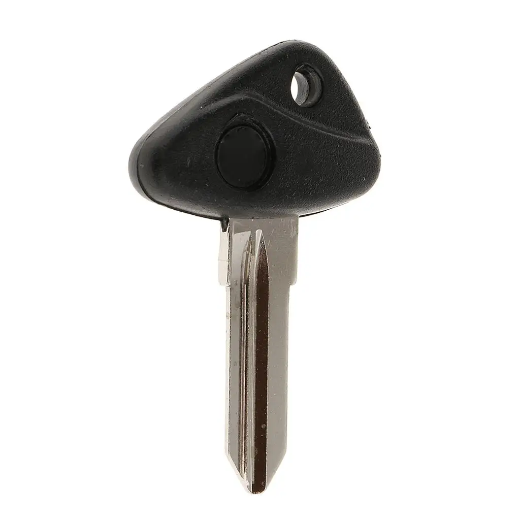 Motorbike Blank Key Shell ABS Plastic Uncut Blade Copper Replacement for R850R R1100R R1150R K1200LT Motorcycles 125 Cc Black