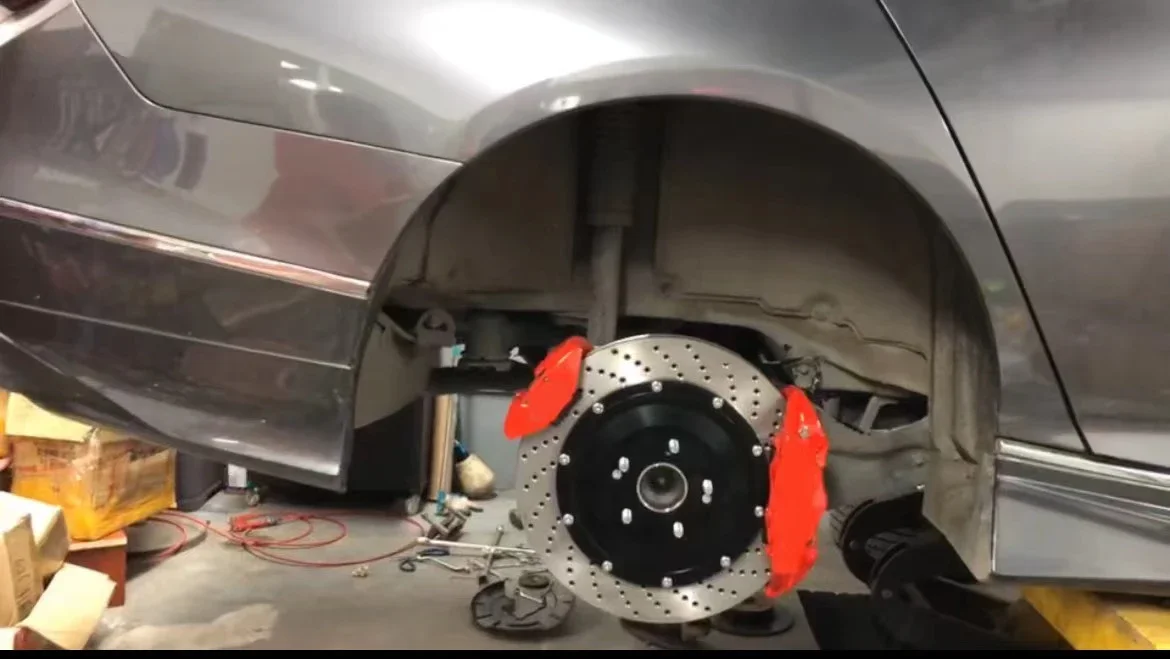 Modifizierter Racing Big Brake Kit Bremssattel 6-Topf GT6 GT4 Bremssättel