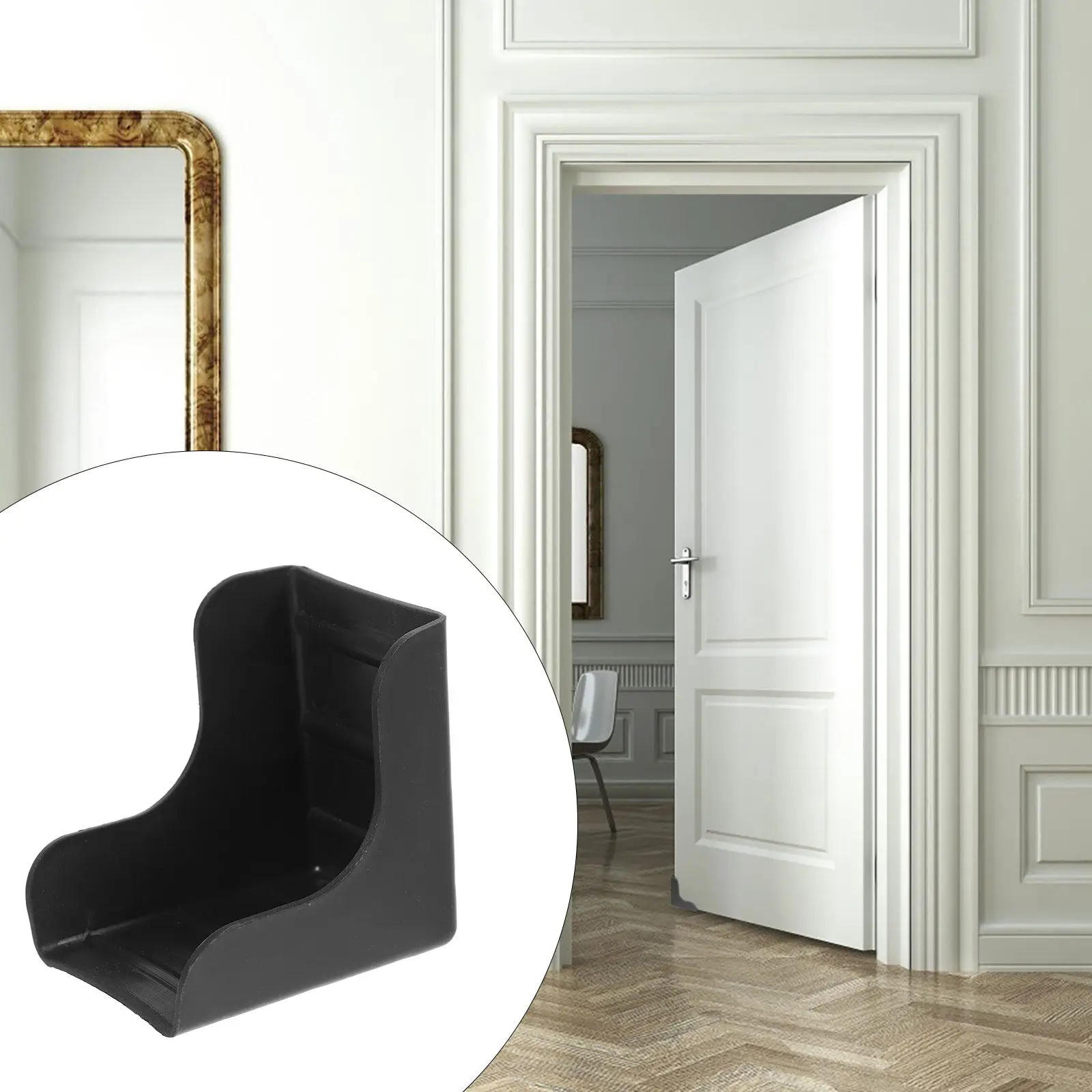

100Pcs Corner Protectors Door Guards Furniture Edges Covers Table Corner Bumpers Safety Guards for Cabinets Wardrobes