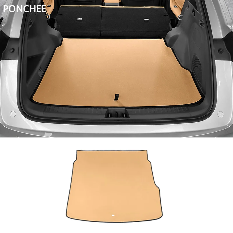 

For Geely Galaxy Starship 7 EM-i 2025 Trunk Mat Anti-odor Protection for Plush Fabric Dirt-resistant Automobile Supplies