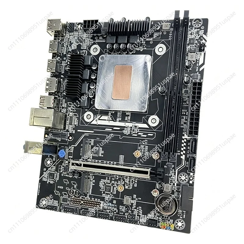 M-ATX CPU Motherboard Combo 12th Core Interposer QXZR ES 0000 8C12T PCIe2.0x8 Integrated CPU DDR4 RAM NVME M.2 kit placa mãe