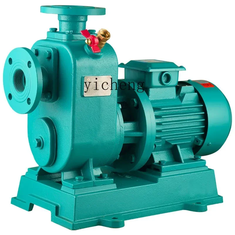 Self-Priming Pump Horizontal Pipeline Centrifugal Pump Large Flow High Lift 380V Three-Phase Single-Stage Circulating Pump