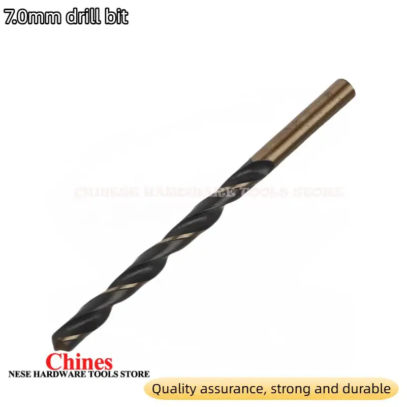 Кобальтовое сверло HSS премиум-класса 7,0 мм: для сверления нержавеющей стали, дерева, железа и металлообработки |   Инструмент с круглым хвостовиком