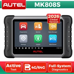 Autel MaxiCOM MK808S Car Diagnostic Tool OBD2 Scanner Bi-directional Control Diagnosis Automotive Tools TPMS Code Reader