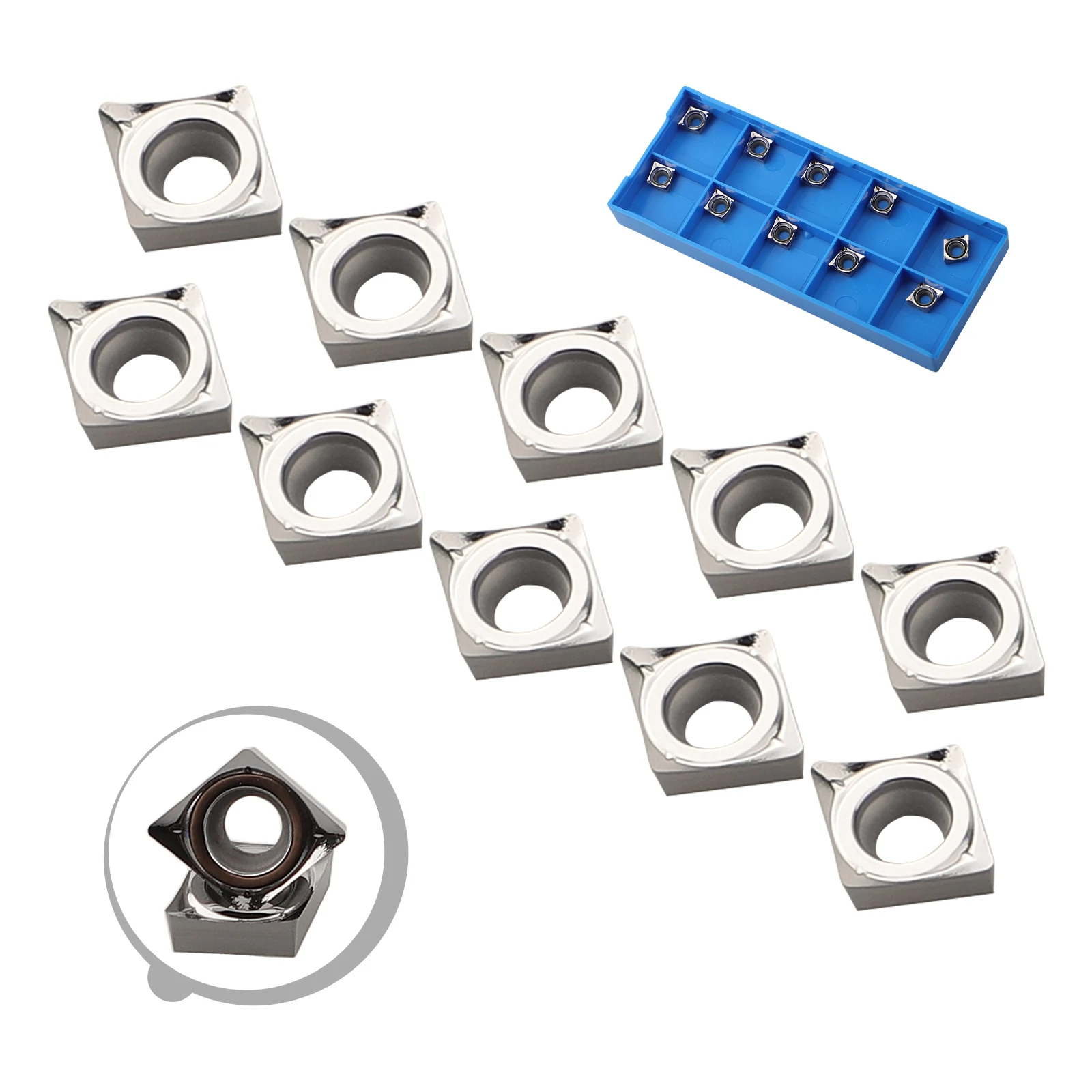 6*2.38MM CCMT0602 High Inserts Long for service Life Inserts Semi-finishing Inserts Easy Replacement Inserts 6*2.38MM