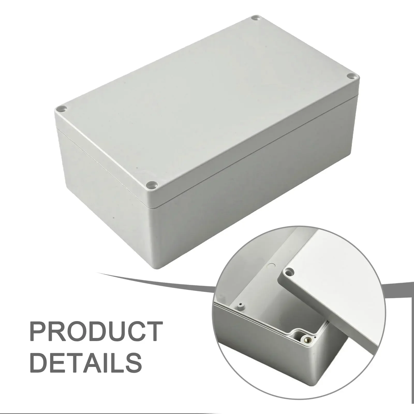 Electronics Enclosure ABS Electronics Project Box For Indoor Use High Compression Resistance For Connectors Customization