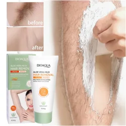 Crema per la depilazione Aloe Vera Crema delicata non irritante per la perdita dei capelli Uomo Donna Inibitore per la crescita dei peli del corpo Prodotti per la cura del corpo