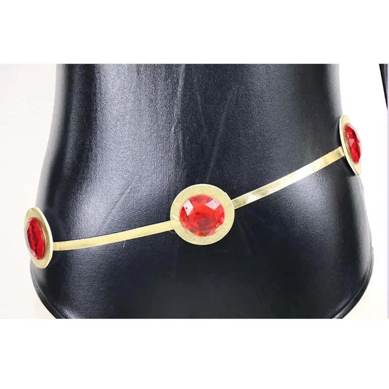 LQTeen Titans Raven Cosplay Kostüm Superheld Umhang Overalls Zentai Halloween Anime Spiel Perform Sets