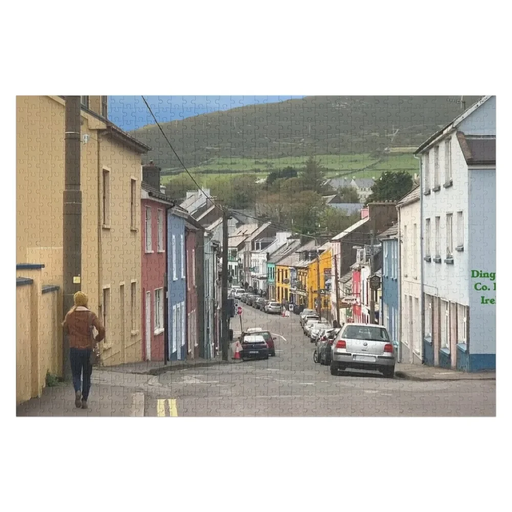 

Dingle Town Co. Kerry, Ireland Jigsaw Puzzle Wooden Adults Custom Wood Personalized Gift Married Puzzle