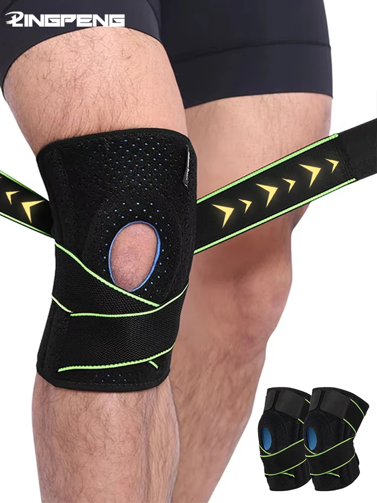 AliExpress NONE Sports Straps, Sports, Running, Mountaineering, Cycling, Patella Guards, Compression Cushioning, Fitness Leg Guards