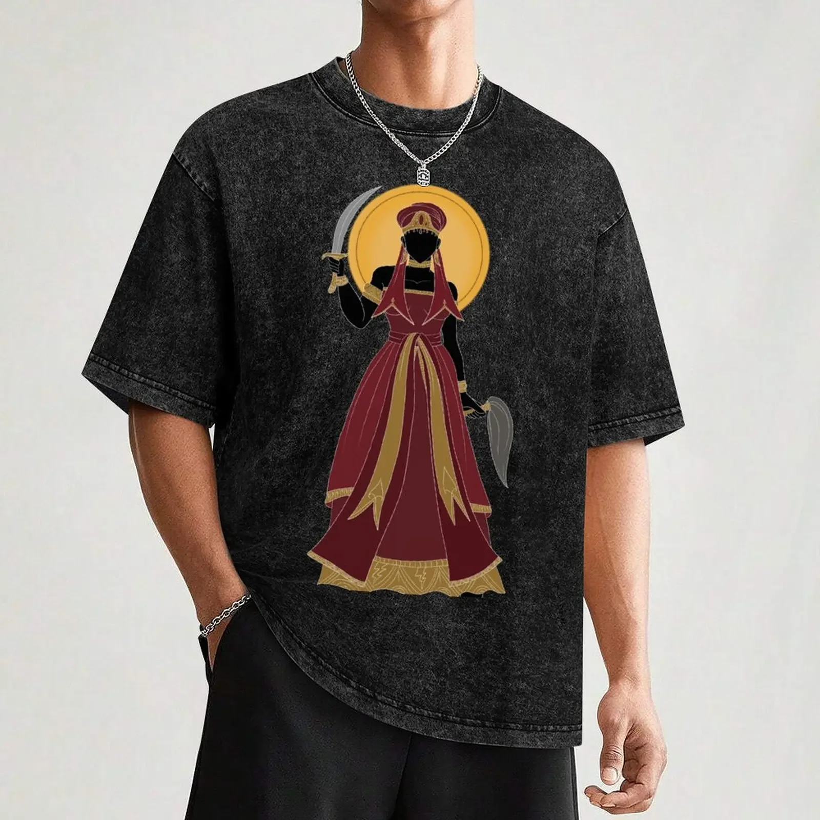 تي شيرت Oya Iansa شخصيات كرتونية تي شيرت فاخر ملابس هيبي قمصان أنيمي للرجال