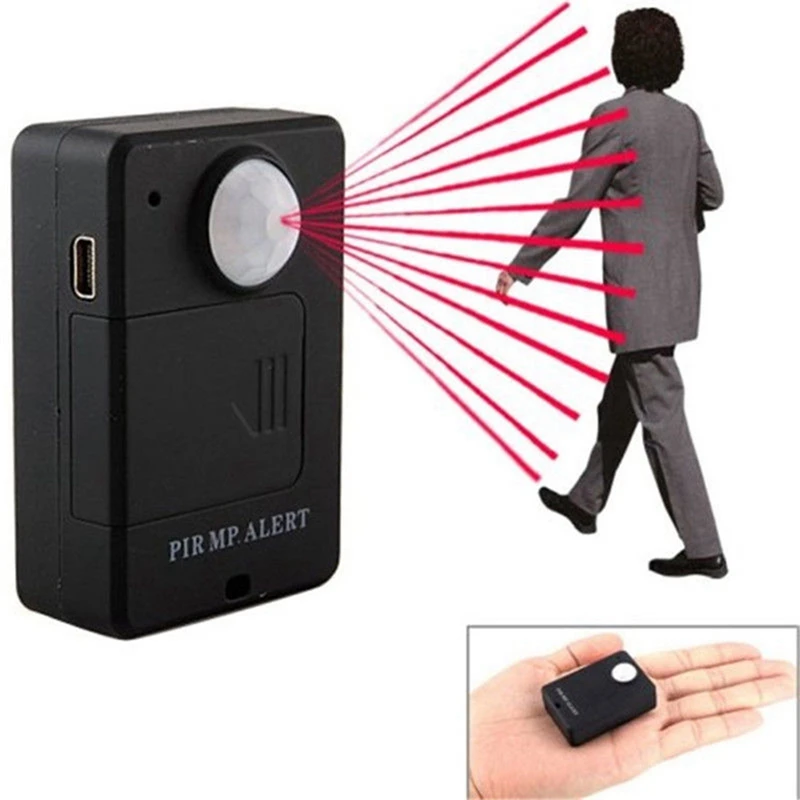 Mini GSM PIR Alarm Motion Sensor Alarm Infrared Wireless GSM Alarm Anti-Theft Motion Detector