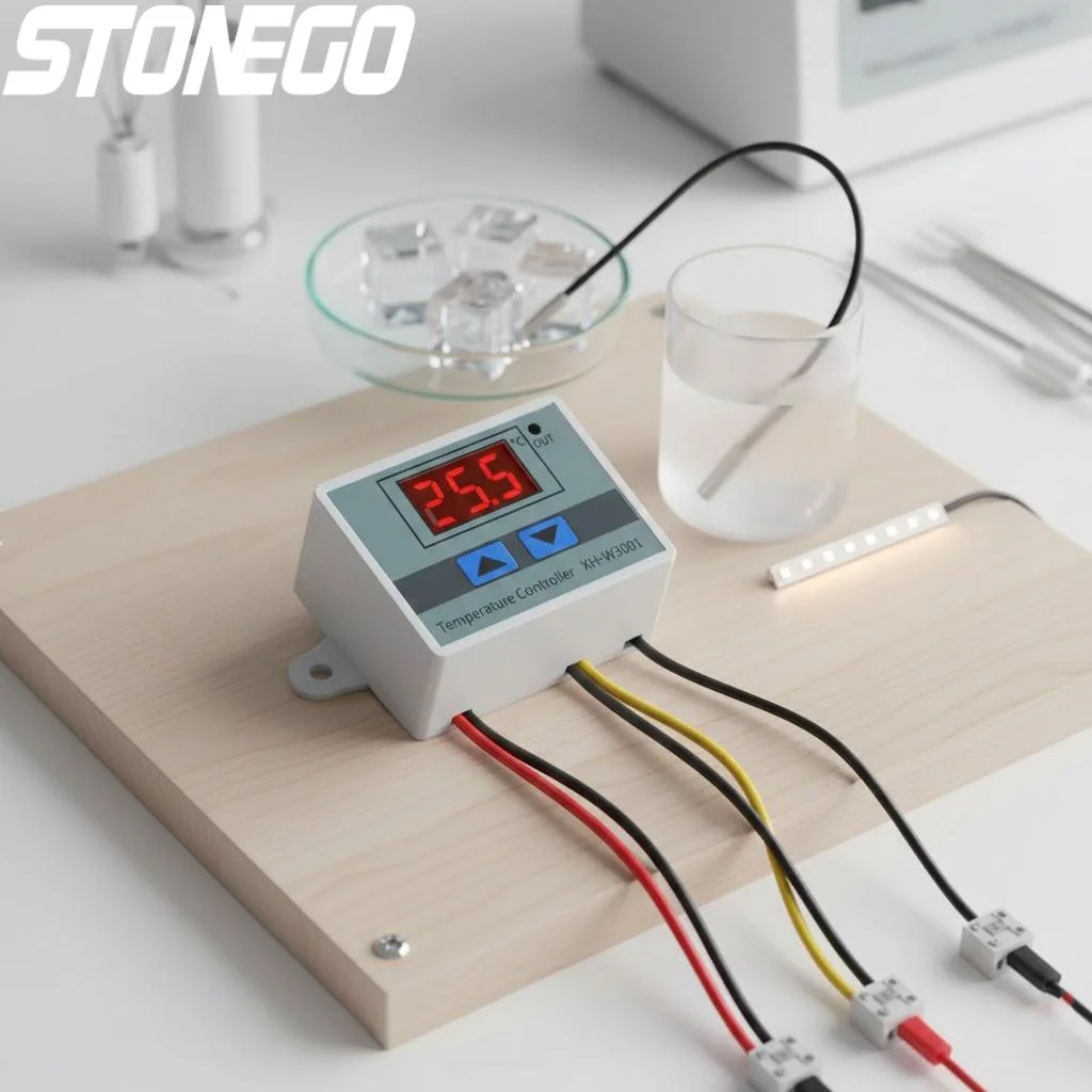 

Цифровой термостат-выключатель, микрокомпьютерный терморегулятор 12В 24В 220В, система контроля температуры для умного дома