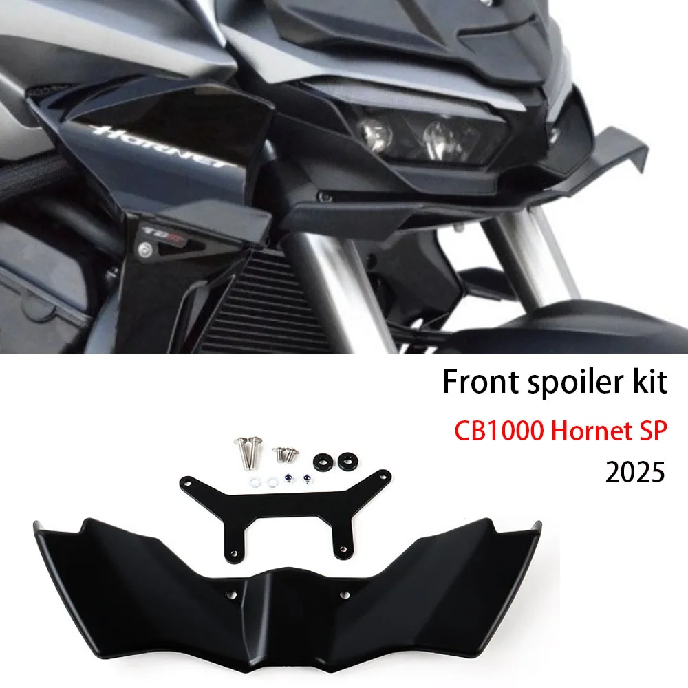 

Углеродное волокно, мотоциклетные крылышки, аэродинамическое прижимное крыло, гоночный стиль для Honda CB1000 Hornet SP, комплект переднего спойлера 2025