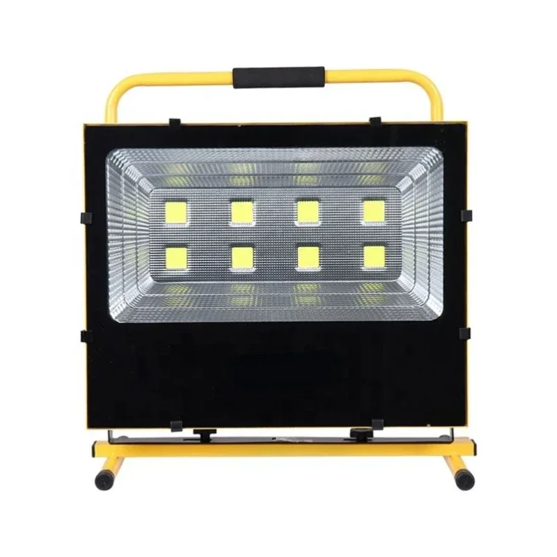 Hot saleBattery powered led work lamp IP65 outdoor super brightness adjustable angle golf driving range 800w stadium flood light
