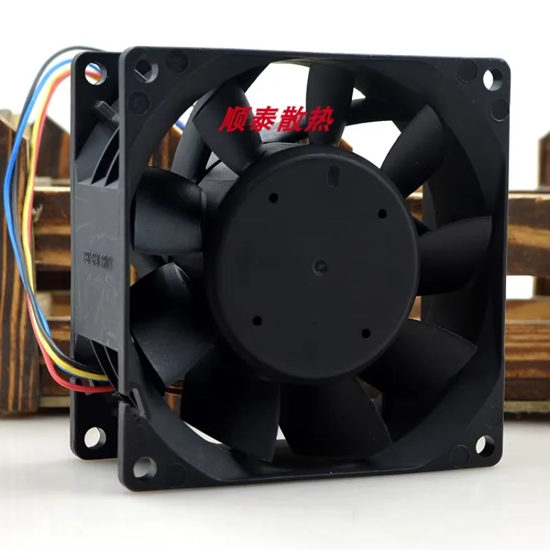 Delta Electronics PFC0812DE 9C48 DC 12V 1.86A 80x80x38 มม.4 สาย Server พัดลมระบายความร้อน