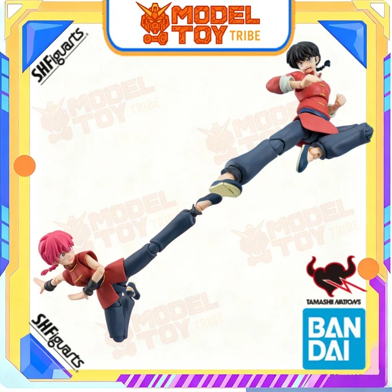 

В наличии: Оригинальные аниме-фигурки Bandai (Япония) Ranma 1/2 SHF: Ранма Саотомэ (140 мм) и Ранма (120 мм) — коллекционные модели, игрушки, подарки