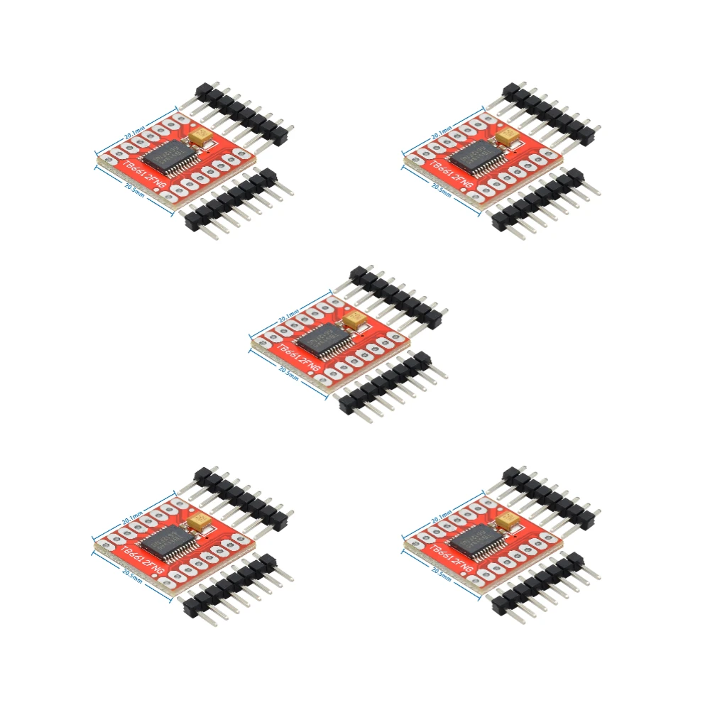 TB6612 DRV8833 Dual Motor Driver 1A TB6612FNG voor Arduino Microcontroller Beter dan L298N