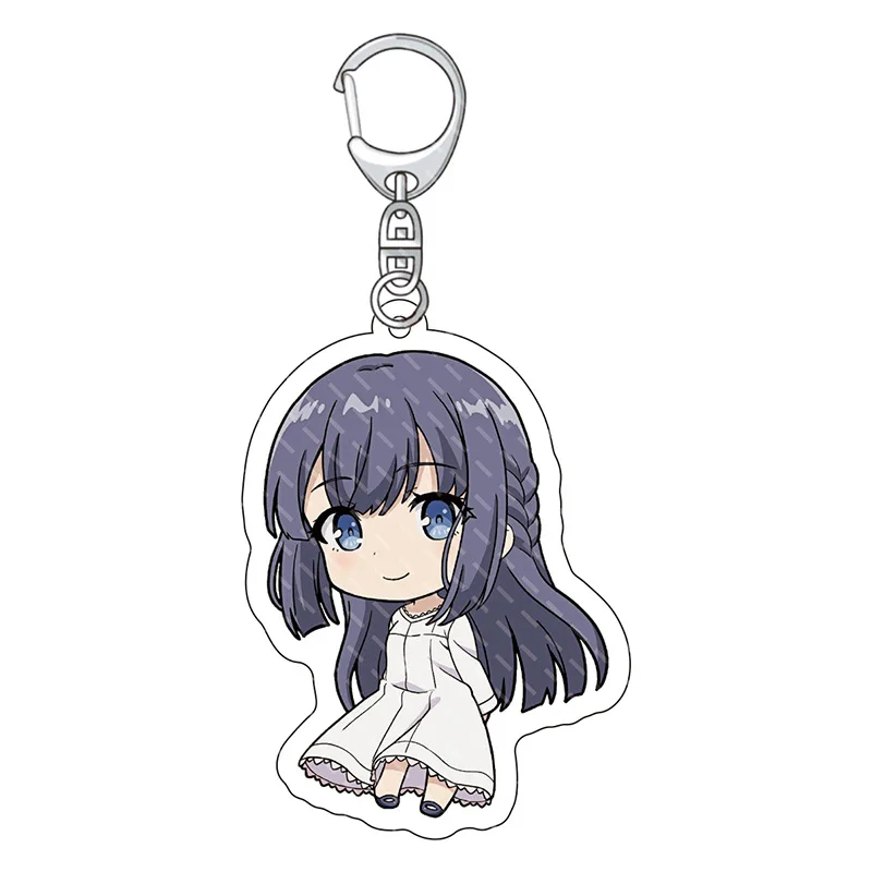 Anime fans Youth pig does not dream of bunny girl senpai Sakurajima Sakuragawa 6cm car bag key chain to send friends fans gifts